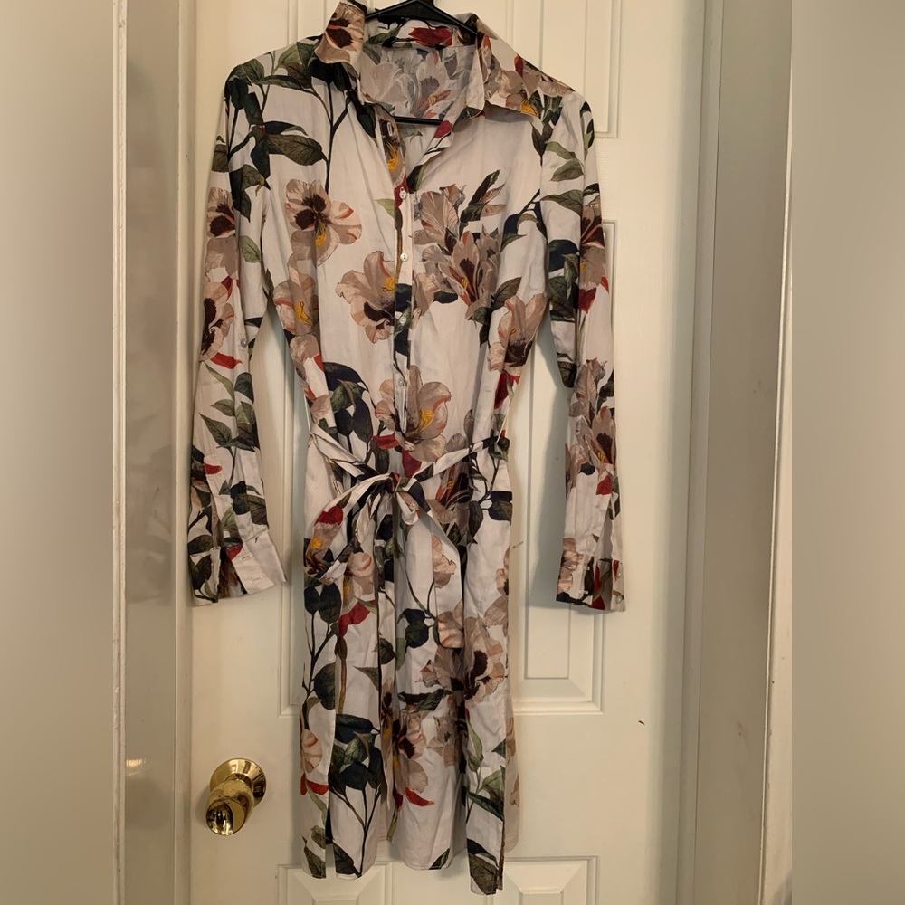 Zara Woman Floral Dress